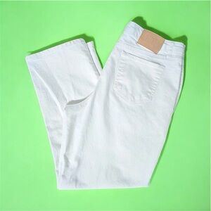 Frye straight leg jeans, white, size 16, new without tags